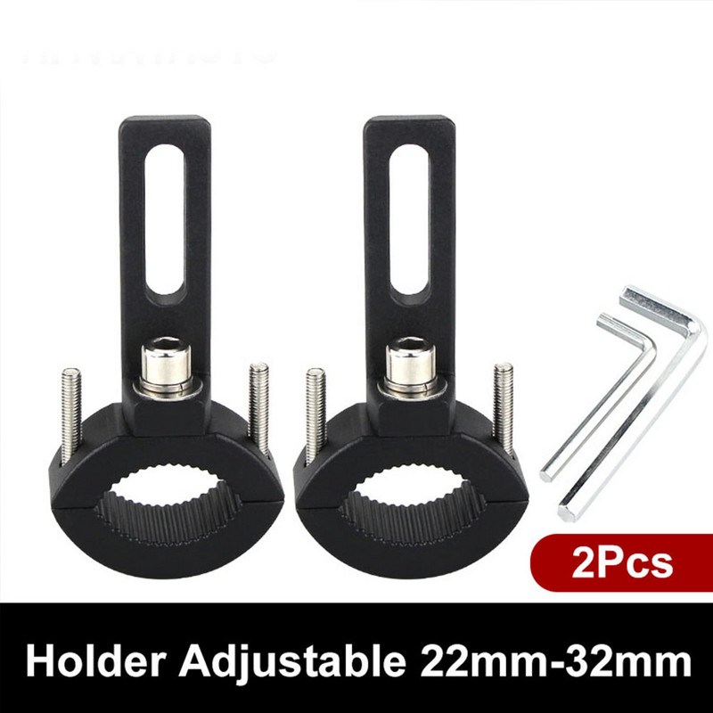 Suport din aliaj de aluminiu Suport exterior pentru faruri pentru motociclete Suport pentru apărător de noroi Modificare lampa de ceață externă Colier fix pentru țeavă