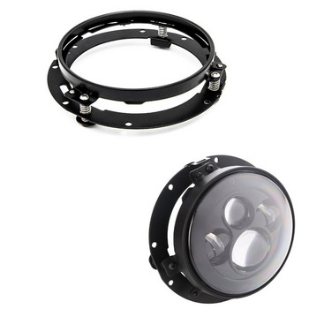 1PC/2PCS 7 ιντσών Δαχτυλίδι βάσης στήριξης προβολέων LED για Lada 4x4 urban Niva For Jeep Wrangler JK For Suzuki Samurai