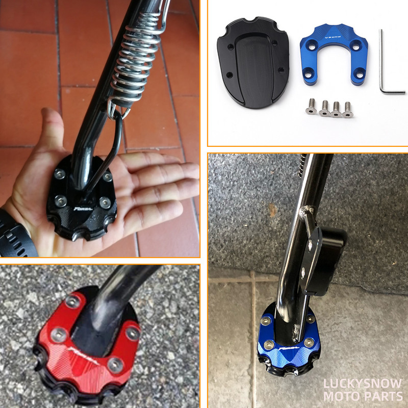 Pentru Honda Forza 125 Forza 250 Forza 300 2018 2019 Accesorii CNC pentru scuter Suport Picior Suport lateral Extensie Placă Suport