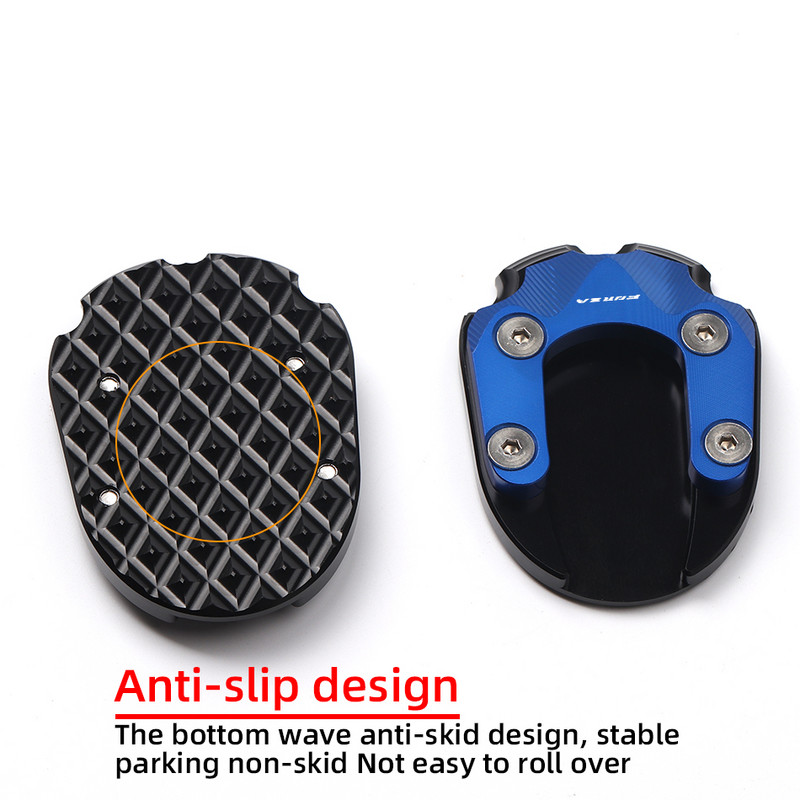 Pentru Honda Forza 125 Forza 250 Forza 300 2018 2019 Accesorii CNC pentru scuter Suport Picior Suport lateral Extensie Placă Suport