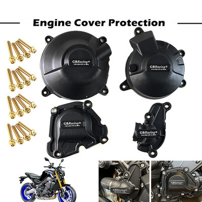 Zaštita poklopca motora za motocikle GB Racing za YAMAHA MT09 SP MT-09 FZ-09 TRACER & SCRAMBLER 2021-2022 XSR900 22-23