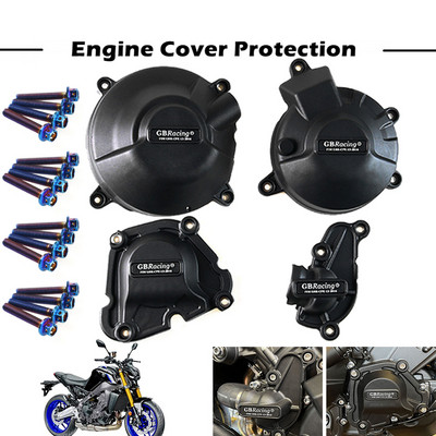 Zaštita poklopca motora za motocikle GB Racing za YAMAHA MT09 SP MT-09 FZ-09 TRACER & SCRAMBLER 2021-2022 XSR900 22-23