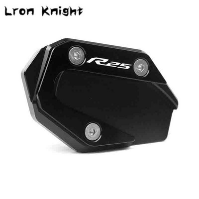 Skirta YAMAHA YZF-R3 YZFR3 ABS YZF-R25 YZF R3 R25 2015-2020 2019 CNC atramos kojos šoninio stovo prailginimo pagalvėlės atraminės plokštės padidinimas