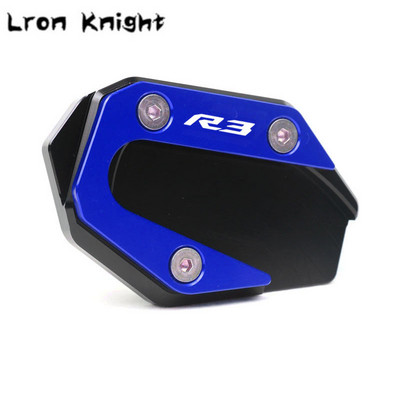 Skirta YAMAHA YZF-R3 YZFR3 ABS YZF-R25 YZF R3 R25 2015-2020 2019 CNC atramos kojos šoninio stovo prailginimo pagalvėlės atraminės plokštės padidinimas