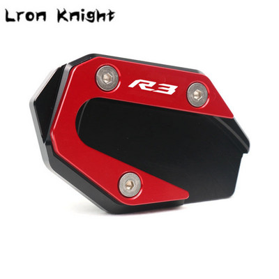 Skirta YAMAHA YZF-R3 YZFR3 ABS YZF-R25 YZF R3 R25 2015-2020 2019 CNC atramos kojos šoninio stovo prailginimo pagalvėlės atraminės plokštės padidinimas