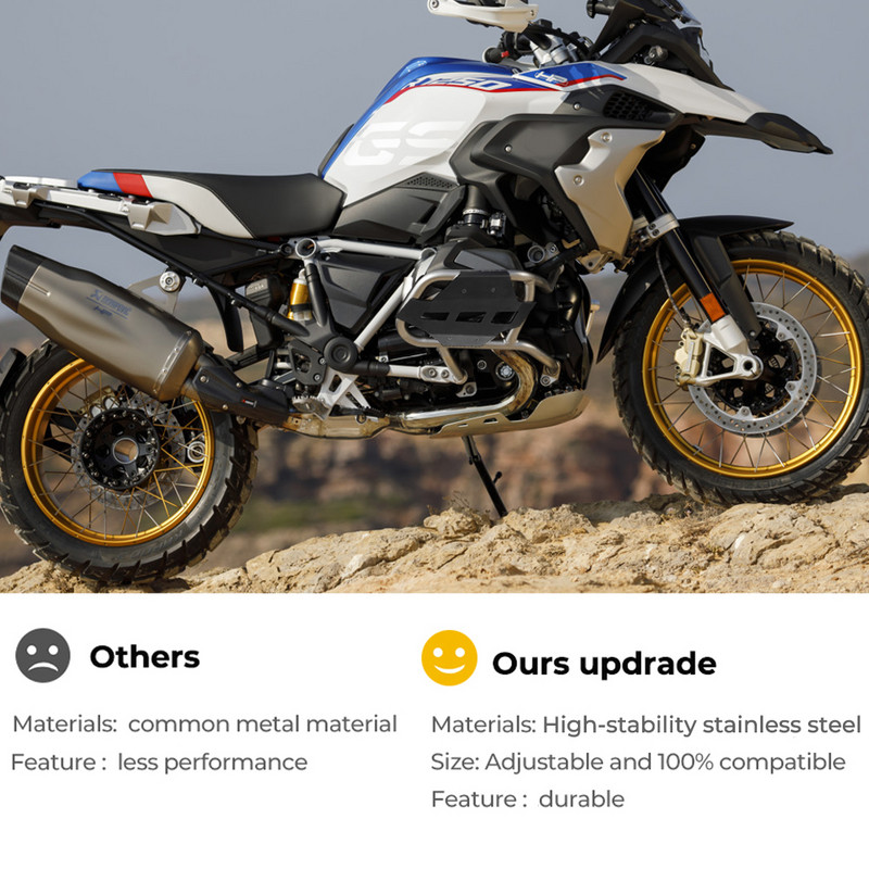 KEMIMOTO Protecții chiulasă Capac protector pentru BMW R 1250 GS ADV 1250GS R1250GS Adventure Protecții motor 2022 2021 2020 2019