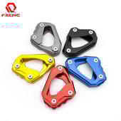 A YAMAHA MT-10 / FZ-10 MT10/FZ10 2016-2022 2017 Aluninum motorkerékpár oldalsó állvány alátétlemez Kickstand Nagyító támasztó hosszabbítóhoz