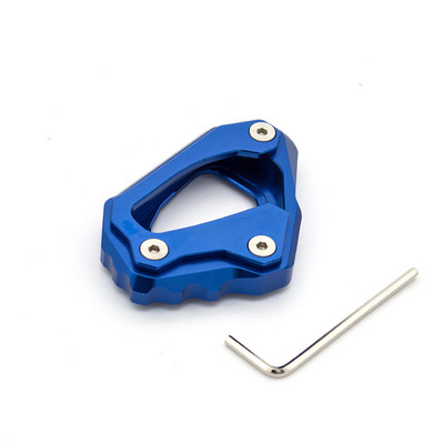 A YAMAHA MT-10 / FZ-10 MT10/FZ10 2016-2022 2017 Aluninum motorkerékpár oldalsó állvány alátétlemez Kickstand Nagyító támasztó hosszabbítóhoz