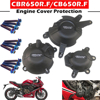 Motocikli Zaštitna maska za poklopac motora za kućište GB Racing za HONDA CBR650F CB650F CBR650R CB650R Štitnici za poklopce motora