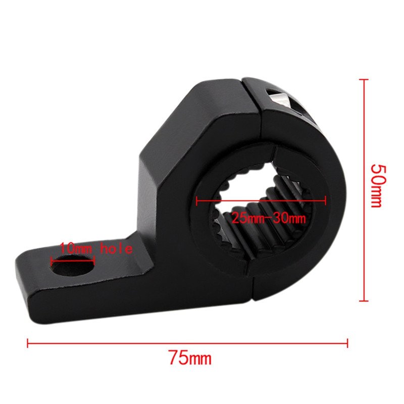 2 ks 15-30 mm univerzálny držiak na hmlové svetlo, svorka na bodové svetlo pre auto a motocykel, ochranný rám