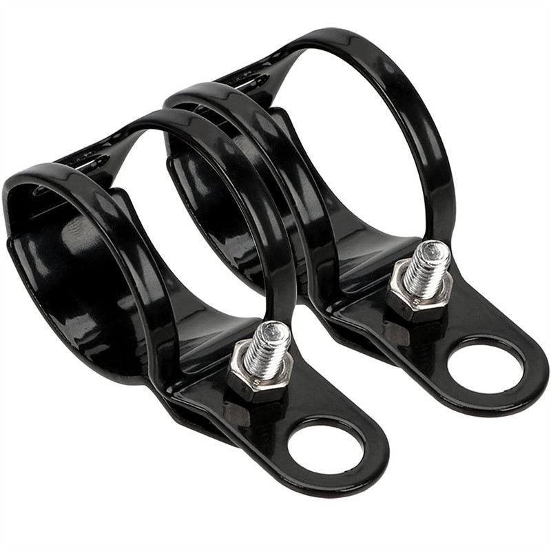 2 db 30-45 mm-es motorkerékpárra szerelhető villára szerelhető bilincs irányjelző konzol villogó villogó visszajelző tartó univerzális motorkerékpárhoz