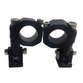 Motorkerékpár LED-es fényszóró bilincstartó Spotlámpa csőrögzítő készlet motoros spotlámpákhoz ködlámpa kiegészítő tartó Moto-tartozékok