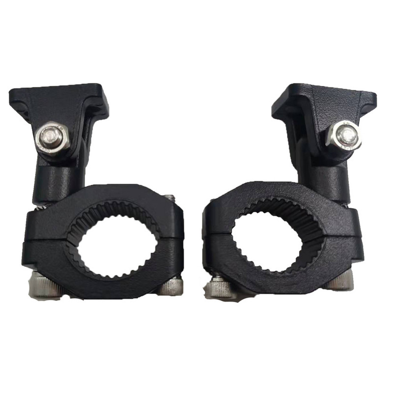 Motorkerékpár LED-es fényszóró bilincstartó Spotlámpa csőrögzítő készlet motoros spotlámpákhoz ködlámpa kiegészítő tartó Moto-tartozékok