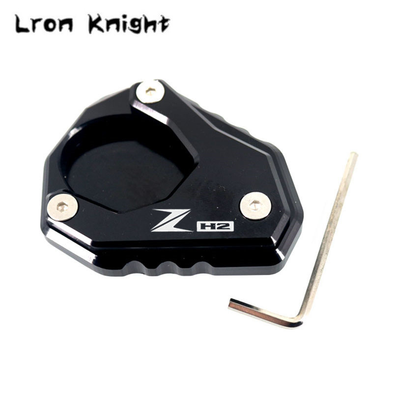 Skirta KAWASAKI ZH2 Z H2 ZH 2 2019 2020 2021 motociklo CNC atramos kojos šoninio stovo prailginimo pagalvėlės atraminės plokštės padidinimas