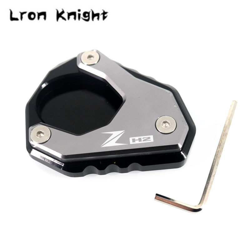 Skirta KAWASAKI ZH2 Z H2 ZH 2 2019 2020 2021 motociklo CNC atramos kojos šoninio stovo prailginimo pagalvėlės atraminės plokštės padidinimas