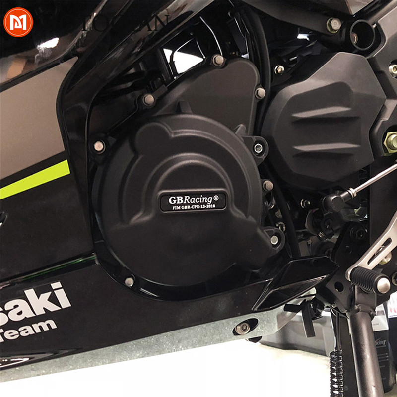 Motorkerékpárok motorház védőburkolata GB Racing Guard számára Kawasaki Ninja 400 Ninja400 2018-2021 vázmotor védelme