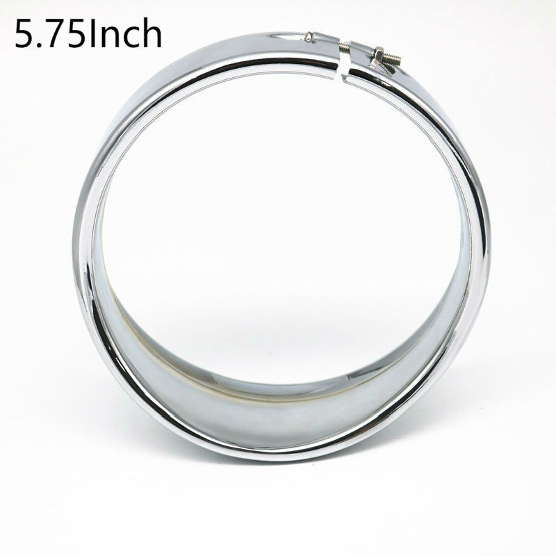 5 3/4 5,75 hüvelykes fényvédő stílusú fényszóró díszgyűrű a Sportster 2008-as későbbi FLSTSB és FXS 2004-es modellekhez, XL883, XL883L, XL883N