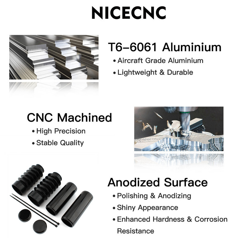 Harley Sportster X48-hoz 2016-2022 Első villa lengéscsillapító burkolat Motorkerékpár első villa lengéscsillapító készlet