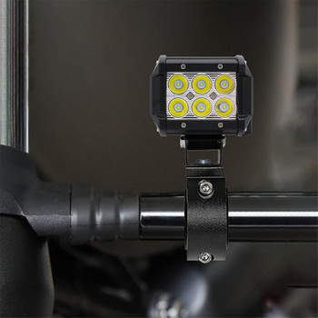 Скоби за фарове Скоби Автомобилен мотоциклет Комплект скоби за LED тръби CNC за мотоциклетни светлини Монтаж за всеки 22 мм 7/8 инча