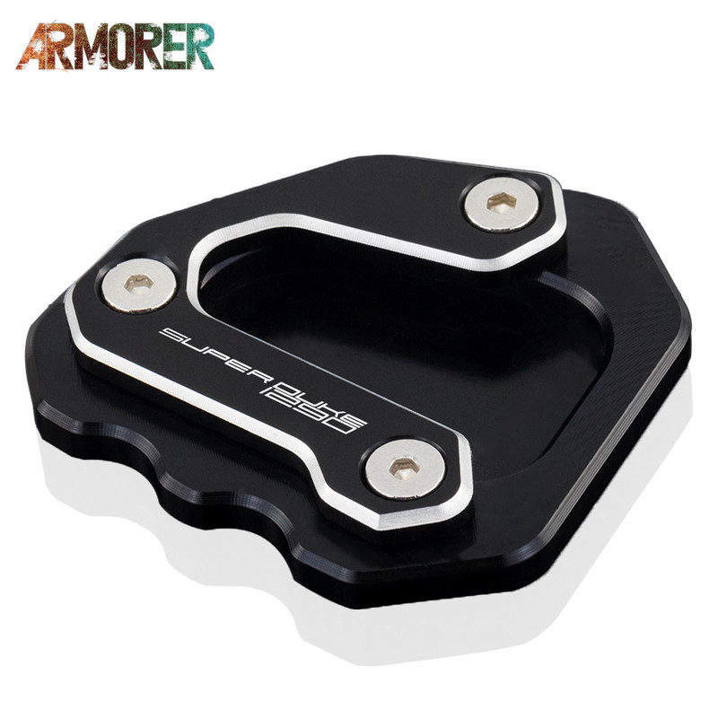 Motocyklové príslušenstvo pre KTM 1290 super duke r SDR, bočný stojan, podpera stojana, predĺženie stojana, 2014 2015 2016 2017