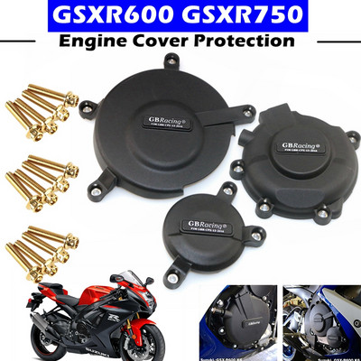 Ochranný kryt motora pre motocykle, puzdro GB Racing pre SUZUKI GSXR600 GSXR750 2006-2022 K6 K7 K8 K9 GSX-R600 L0-M2