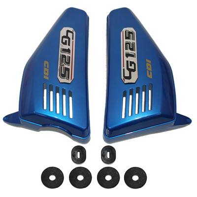 Motorkerékpár műanyag váz Akkumulátoros szerszám panelek oldalburkolatai Honda Lifan Dayang CG125 CDI125 jobb bal ABS burkolat mentes gumi