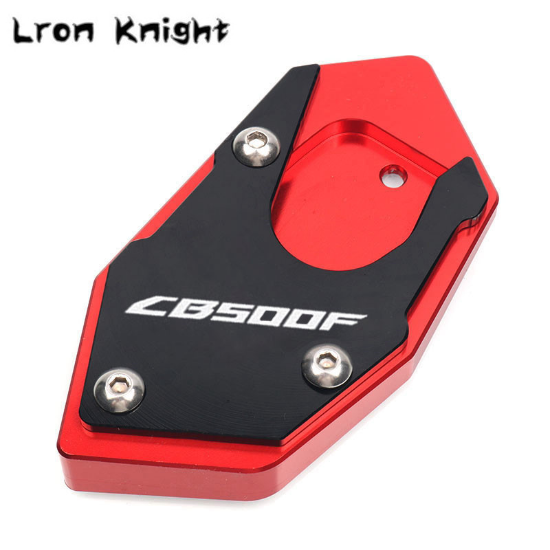 Skirta HONDA CB500X CB500F CB 500X CB 500F CB500 X / F motociklo CNC atramos kojos šoninio stovo prailginimo pagalvėlės atraminės plokštės padidinimas