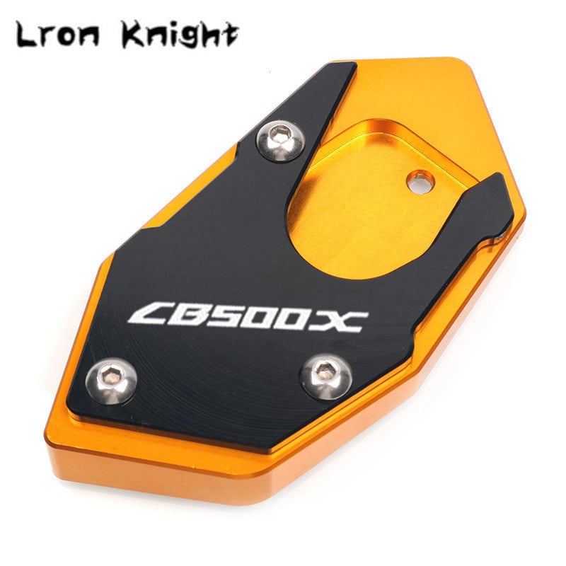 Skirta HONDA CB500X CB500F CB 500X CB 500F CB500 X / F motociklo CNC atramos kojos šoninio stovo prailginimo pagalvėlės atraminės plokštės padidinimas