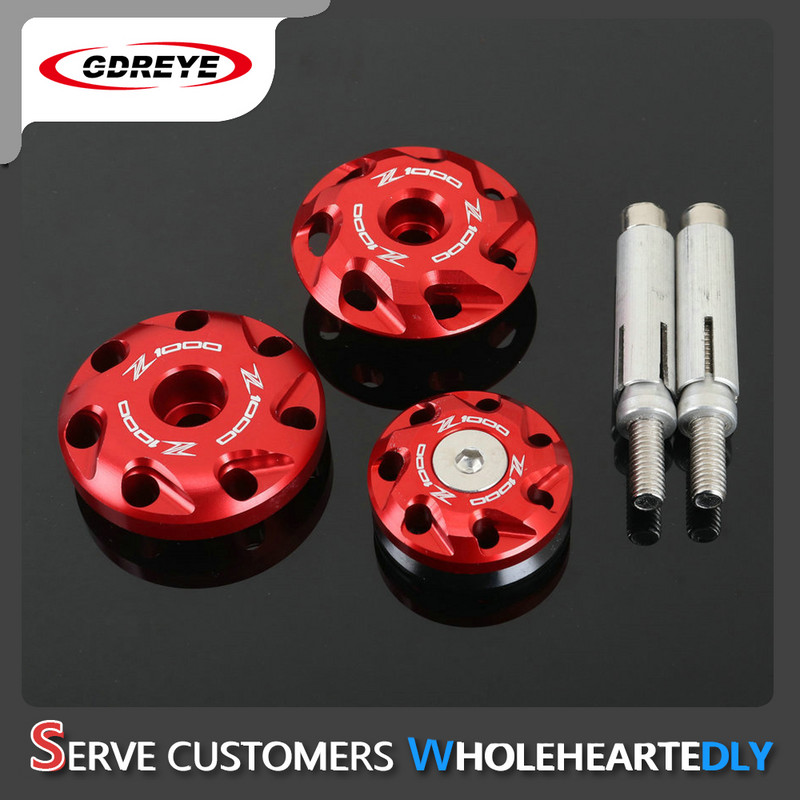 CNC hliníkový kryt otvoru pre motocyklový rám, ochranný kryt zátky a skrutky pre KAWASAKI Z1000SX NINJA 1000 2011~2015 Z1000 2010-2019