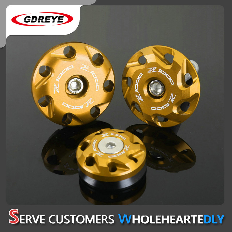 CNC hliníkový kryt otvoru pre motocyklový rám, ochranný kryt zátky a skrutky pre KAWASAKI Z1000SX NINJA 1000 2011~2015 Z1000 2010-2019