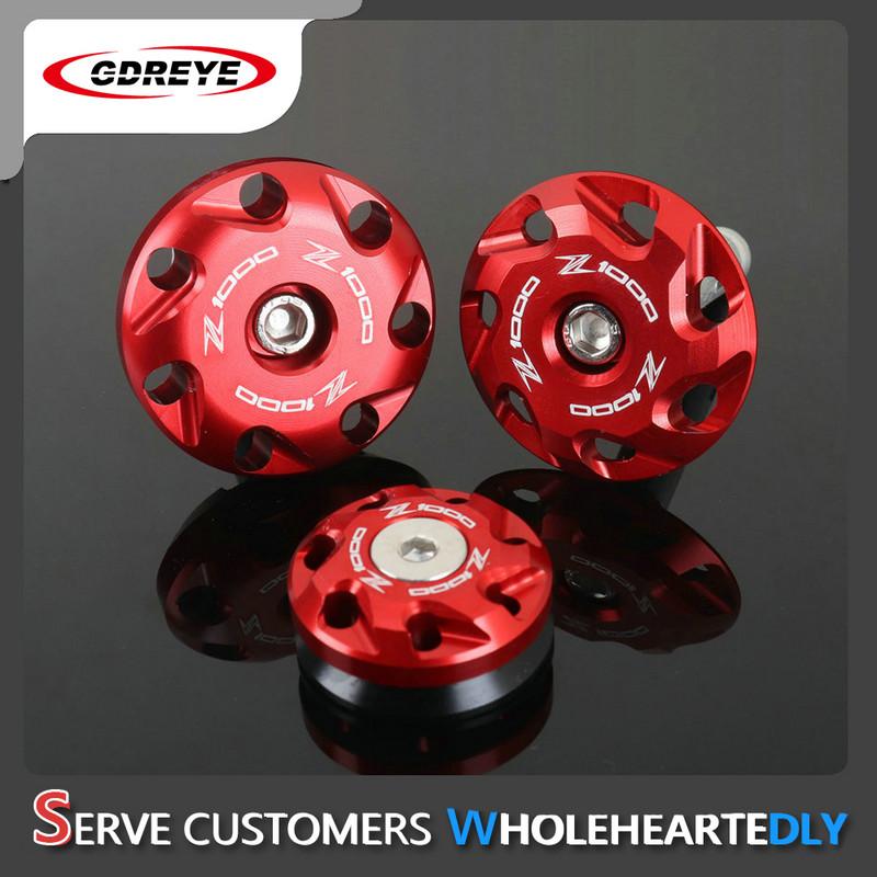 CNC hliníkový kryt otvoru pre motocyklový rám, ochranný kryt zátky a skrutky pre KAWASAKI Z1000SX NINJA 1000 2011~2015 Z1000 2010-2019