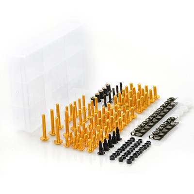 Skrutky kapotáže pre HONDA VFR800 VFR 800 800F 2002-2012 Upevňovacia sada skrutiek a upevňovacích prvkov kapotáže