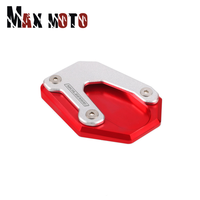 Suzuki GSR750 GSX-S1000 GSX-S1000F GSR 750 motorkerékpárhoz, CNC kitámasztó láb oldalsó állvány hosszabbító betét tartólemeze nagyítás