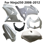 Nevopsit pentru Ninja250 2008-2009-2010-2011-2012 08-12 Componente ABS Injecție Motocicletă Piese plastic Pachet Stânga și Dreapta