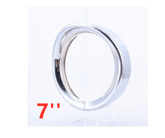 7-palcový krúžok na motocyklové svetlomety, ozdobný krúžok na svetlomety 4,5-palcový štýl pomocného svetla pre Harley Touring Road King Electra Glide Fat Boy