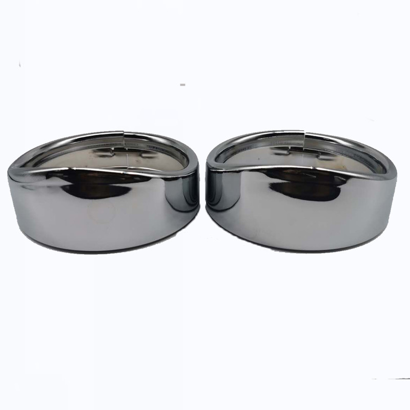 7-palcový krúžok na motocyklové svetlomety, ozdobný krúžok na svetlomety 4,5-palcový štýl pomocného svetla pre Harley Touring Road King Electra Glide Fat Boy