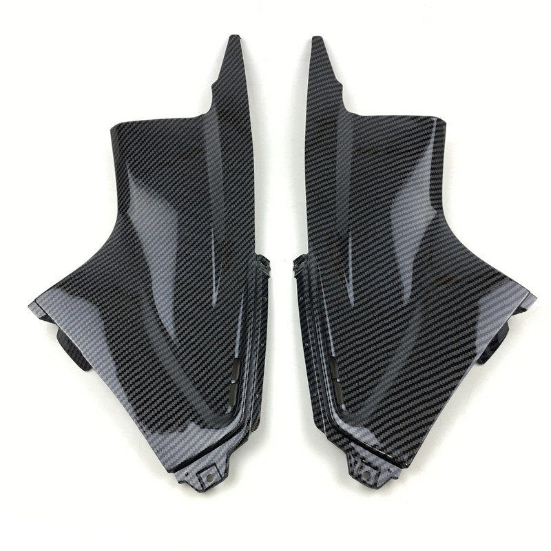 Kryt kapotáže z uhlíkových vlákien pre motocykel, vložka do kapotáže, časť vzduchového potrubia, kryt panelu trubice ram, vhodný pre Yamaha YZFR6 YZF R6 2003 2004 2005