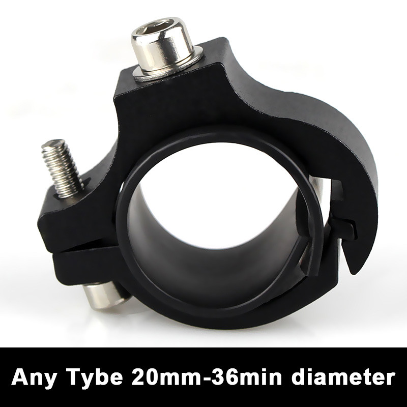 Apmatauto Alumínium kerékpár lámpa tartó elektromos motorkerékpár bilincs zseblámpa klip led fényszóró forgó bilincs