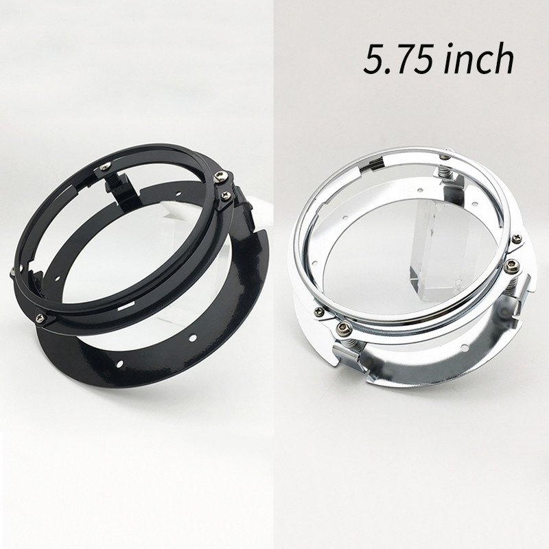 Sada držiakov svetlometov pre motocykel 5 3/4" 5,75 palca, držiaky na krúžky pre 5,75 palcové LED svetlomety.
