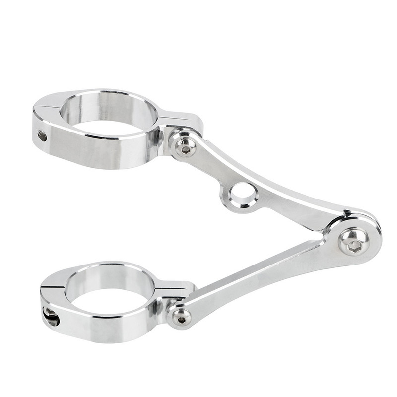 Spotlámpa tartó Univerzális CNC villa csőrögzítő bilincs Moto tartozékok Motorkerékpár fényszóró tartó 39mm-41mm