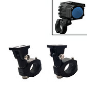 2 ks pomocný držiak reflektora pre motocykel, upravený stojan na svetlomety, držiak s pevným držiakom lampy, diely pre motocykle