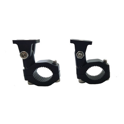 2 ks pomocný držiak reflektora pre motocykel, upravený stojan na svetlomety, držiak s pevným držiakom lampy, diely pre motocykle