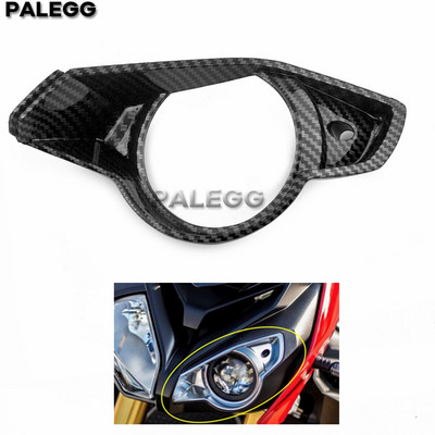 Motorkerékpár első bal orr-fényszóró burkolatának burkolata illeszkedik BMW S1000R 2015-2018 fényszóró panelhez