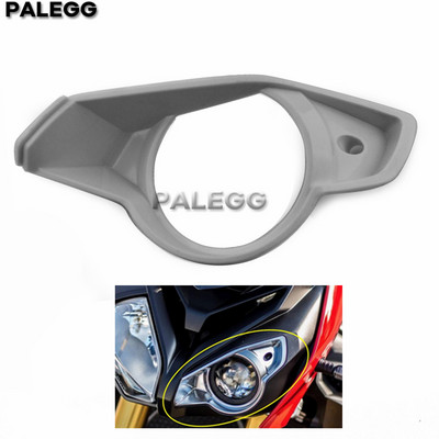 Motorkerékpár első bal orr-fényszóró burkolatának burkolata illeszkedik BMW S1000R 2015-2018 fényszóró panelhez