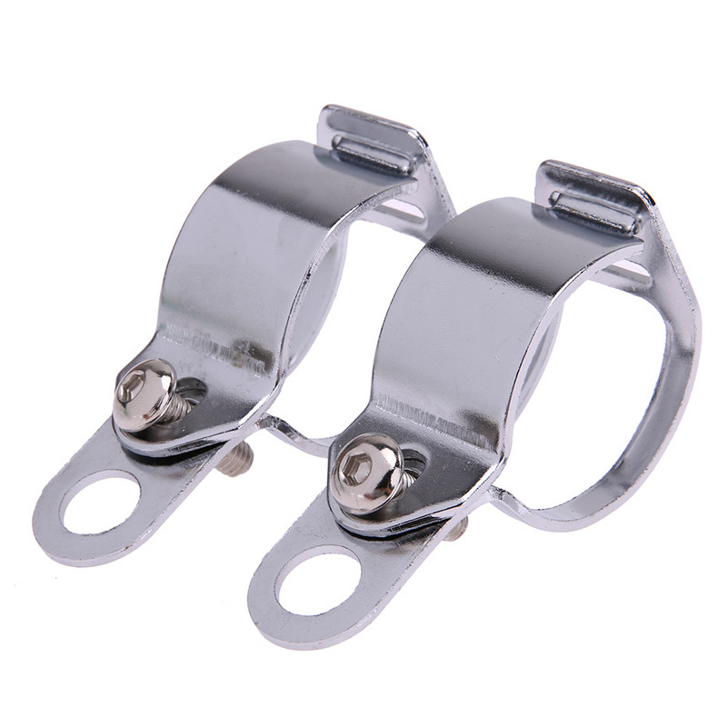 30–45 mm motociklo posūkio signalų perkėlimo šakių gnybtų laikiklis 2 vnt/komplektas Montavimo šviesos laikiklio lempos laikikliai