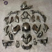 Motociklo anglies pluošto dažų kėbulo gaubtas ABS dekoravimo rinkinys, skirtas Kawasaki Z900 ZR900 ABS 2017,2018,2019