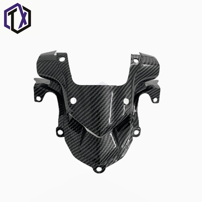 Motociklo anglies pluošto dažų kėbulo gaubtas ABS dekoravimo rinkinys, skirtas Kawasaki Z900 ZR900 ABS 2017,2018,2019