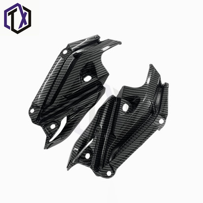 Motociklo anglies pluošto dažų kėbulo gaubtas ABS dekoravimo rinkinys, skirtas Kawasaki Z900 ZR900 ABS 2017,2018,2019