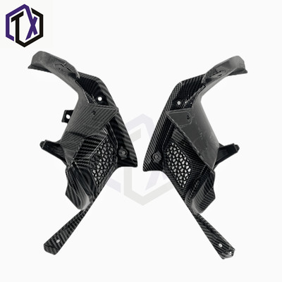 Motociklo anglies pluošto dažų kėbulo gaubtas ABS dekoravimo rinkinys, skirtas Kawasaki Z900 ZR900 ABS 2017,2018,2019