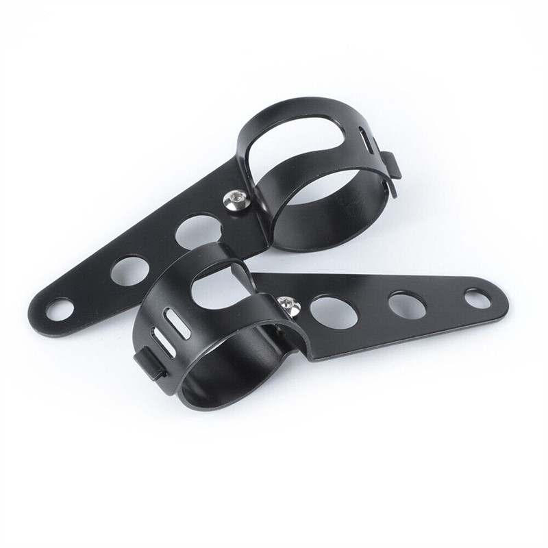 Držiak na montáž svetlometov motocykla, nastavovač uší vidlice 39-51 mm, držiak svorky na trubicu vidlice, držiak bodového hmlového svetla